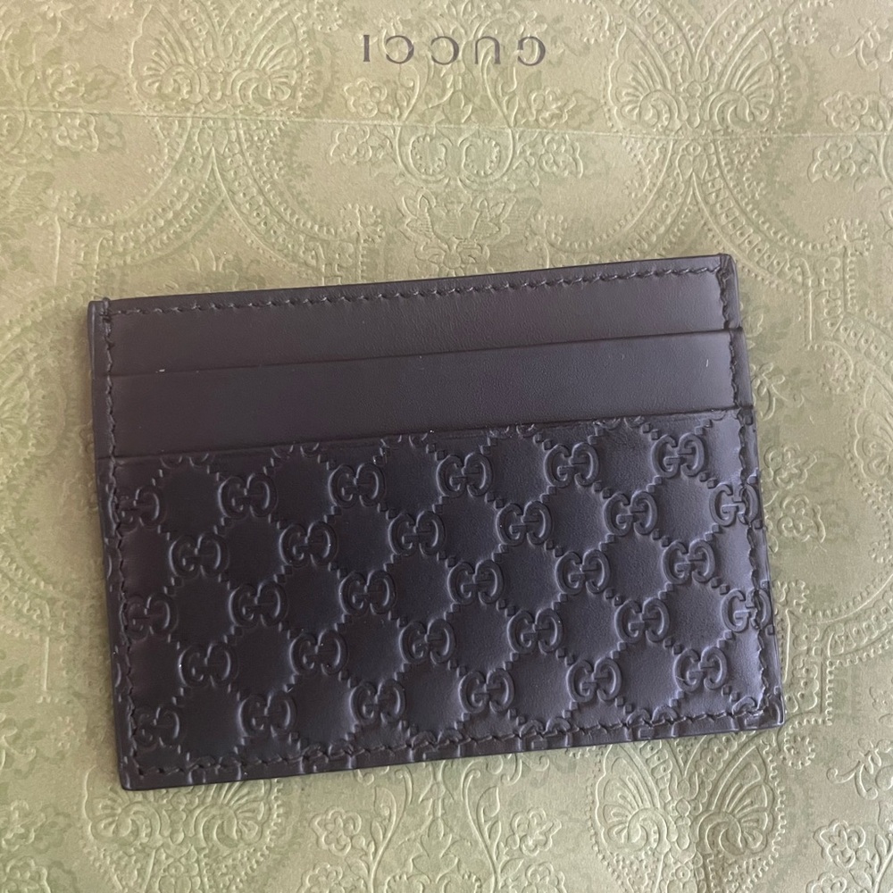 Microguccissima Card Holder - Black - Picture 4 of 4